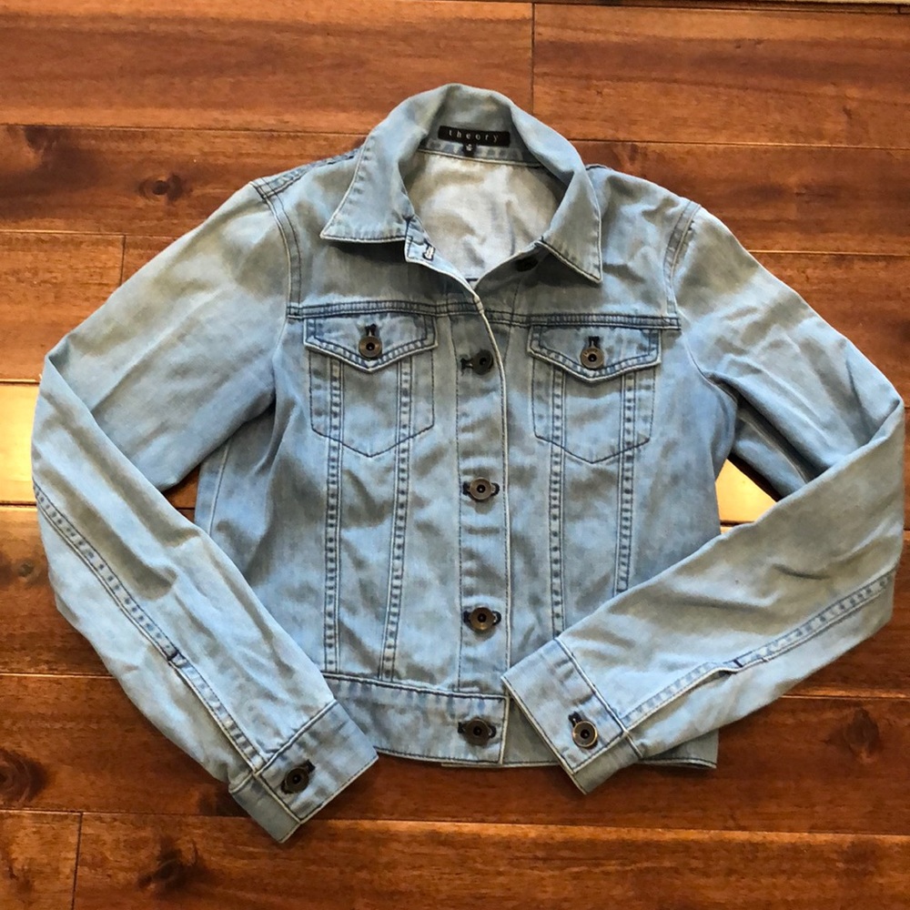 theory denim jacket